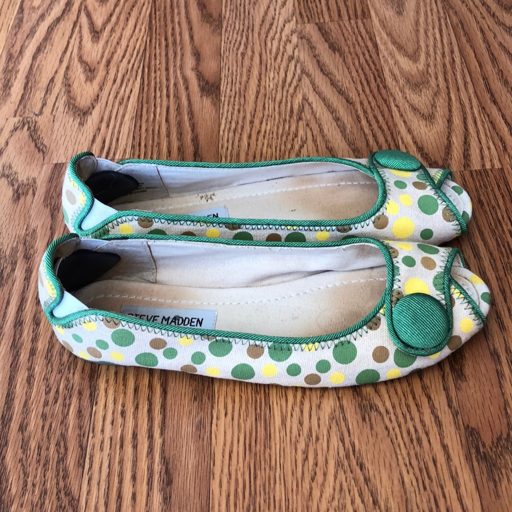 Steve Madden Polka Dot Flats